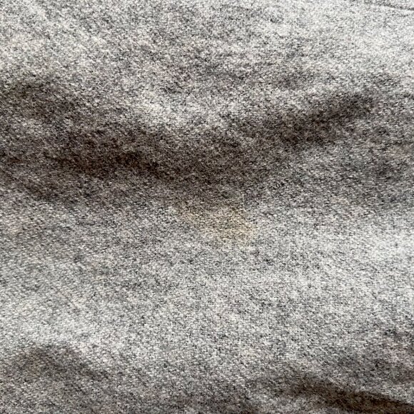 Vintage Wool Skirt with Front Pleats, Knee Length - Picture 11 of 16